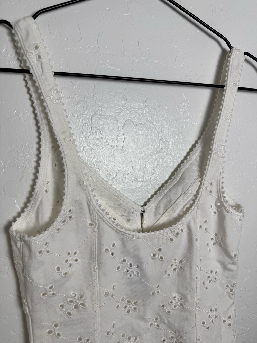 Free People Ivory Eyelet Full Bloom Body Suit - Picture 11 of 13